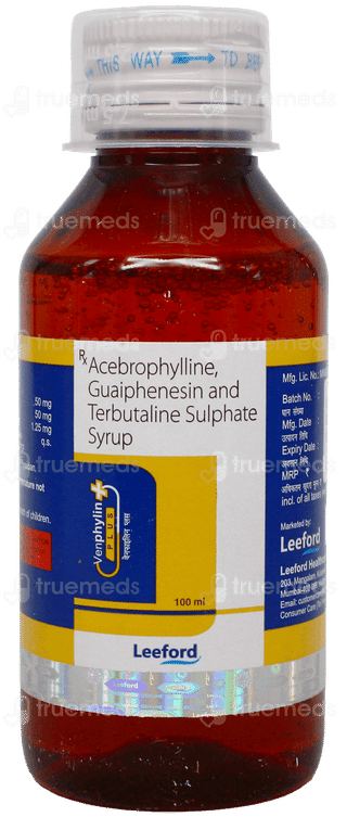 Venphylin Plus Syrup 100Ml